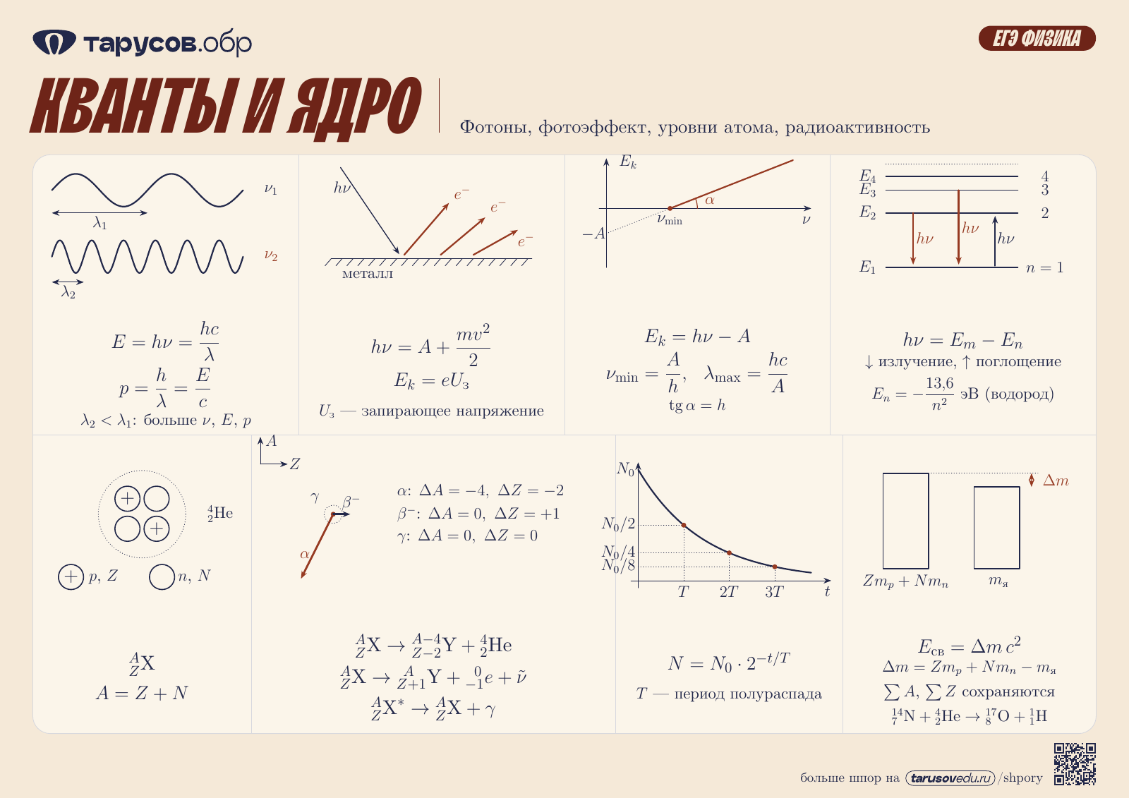 КВАНТЫ И ЯДРО
