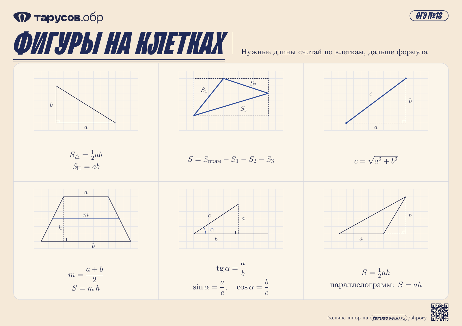 ФИГУРЫ НА КЛЕТКАХ